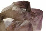 Smoky Amethyst Crystal Cluster - Diamond Hill Mine #69785-3